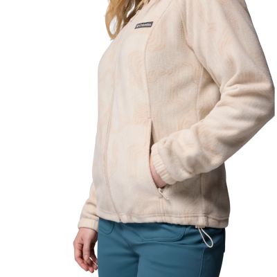 4. Columbia Benton Springs Printed Full Zip 2021771276 Beige L