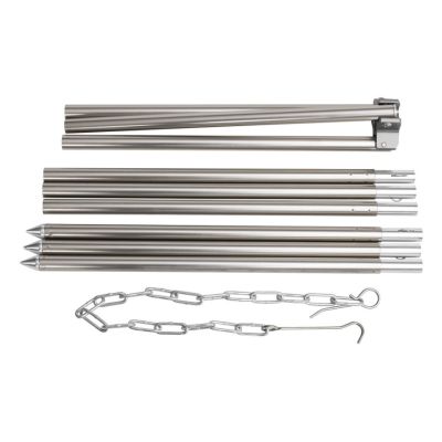 3. Easy Camp Campfire Aluminum Tripod Cooking Set