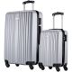 48. SET OF 2 SUITCASE 18 AND 26 INCHES SLAZENGER SILVER