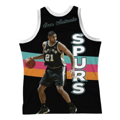 2. Mitchell & Ness NBA San Antonio Spurs Tim Duncan Tank Top