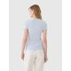 2. Women's slim T-shirt with modal 4F 4FWSS25TTSHF1995-34S
