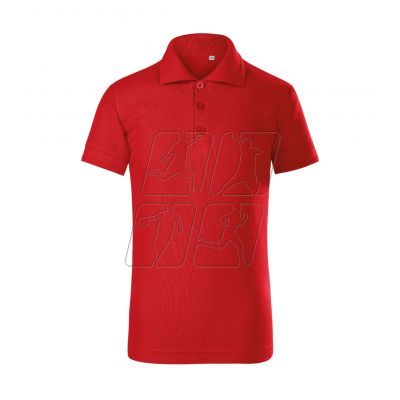 2. Malfini Pique Polo Free Jr polo shirt MLI-F2207 red