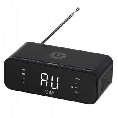 12. ADLER AD 1192b black clock radio