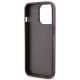 8. Guess GUHCP13LP4TDSCPW Case for iPhone 13 Pro / 13 - Brown Crossbody 4G Metal Logo