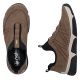 5. Women’s Comfortable Brown Slip-On Shoes Rieker 45975-24
