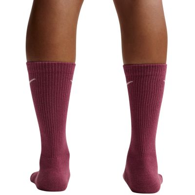 4. Nike Everyday Elevated Socks, 6 Pairs, Beige, Burgundy, Pink HQ8021 910