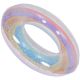 SWIMMING RING 90CM RAINBOW GLITTER PURPLE 35644