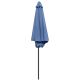18. GARDEN UMBRELLA 300CM FOLDING NAVY BLUE
