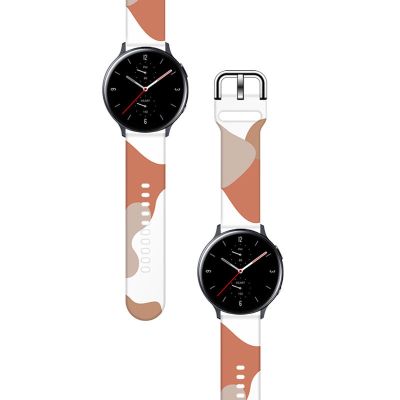 2. Strap Moro for Samsung Galaxy Watch 40 / 41 / 42 / 43 / 44 mm silicone bracelet watch band - pattern 5