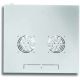 3. TECHLY WALL-HUNG CABINET ECO 19 6U/450MM ASSEMBLED GRAY 022229