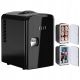 5. ELLE Home ESDAF101BKEU 4L Black Mini Fridge