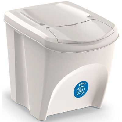 3. GARBAGE BINS 25 L SORTIBOX SET 3 PCS. GREY