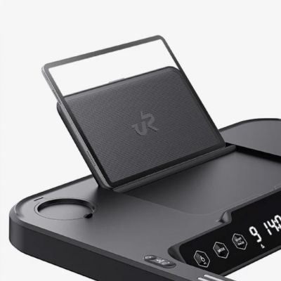 5. Treadmill with built-in desk for work and exercise UREVO Foldi 3S