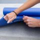 15. Wozinsky exercise mat 181 x 63 x 0.9 cm thick gymnastic yoga mat blue
