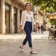 37. Rieker W RKR650 comfortable leather sandals white