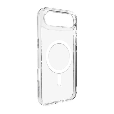 Puro Lite Mag TPU+PC Case Compatible with MagSafe for iPhone 17 Air - Transparent with White Ring