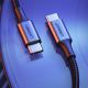 8. Ugreen US316 70427 USB-C - USB-C PD QC FCP cable 100W 5A 480Mb/s 1m - gray
