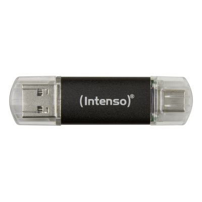 2. Intenso Twist Line USB Flash Drive 128GB USB Type-A / USB Type-C 3.2 Gen 1 (3.1 Gen 1) Anthracite