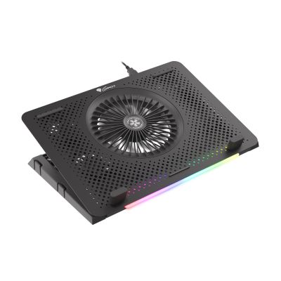 13. Genesis Oxid 450 RGB 15.6" laptop cooling pad with fan, backlight, 2 USB