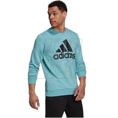 3. Adidas Essentials Big Logo Sweatshirt M H12163