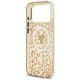 7. Guess Leopard Glitter MagSafe Case for iPhone 17 Pro Max - Brown