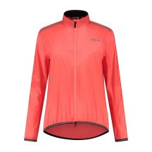 Rogelli women's raincoat ESSENTIAL coral M