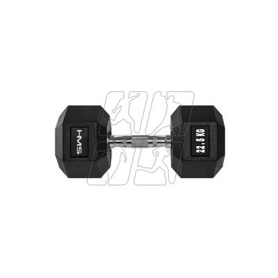 HMS HEX PRO 22.5 kg dumbbell