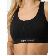 Super.natural Feel Good Bra Sports Bra – Jet Black, Size: L