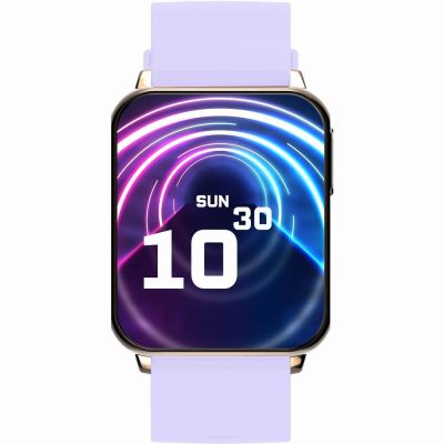 7. Smartwatch Gravity Rose Gold Purple 2 Straps GT17-3