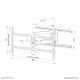 16. NewStar NEOMOUNTS WL40-550BL18 TV SET ACC WALL MOUNT