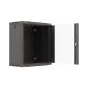 20. LANBERG WALL-MOUNTED RACK CABINET 19" 12U 540X350 BLACK GLASS DOOR (FLAT PACK)