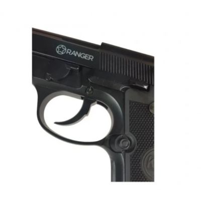 4. RANGER M92 FULL AUTO BLOWBACK air pistol, 4.5 BBs, 18 shots. KWC