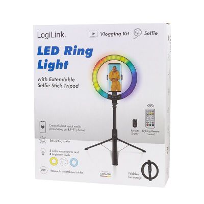 7. LogiLink AA0156 95 LED light ring
