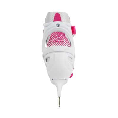 11. Roces Jokey Ice X skates white and pink 450746 001