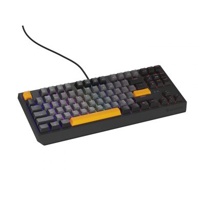4. GENESIS Thor 230 TKL Gaming Keyboard USB + RF Wireless + Bluetooth QWERTY Black, Gray, Orange