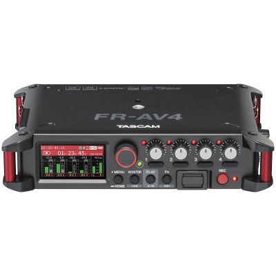 5. Tascam FR-AV4 - Portable Audio Recorder with 4 Channels