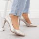 4. Sergio Leone 1339 W SK428B Suede Pumps