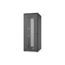 Digitus Unique 19" 42U rackmount network cabinet, 800x1000mm, glass front door, gray, 800kg