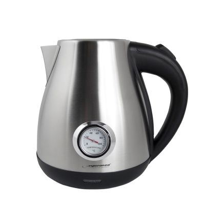 14. ESPERANZA ELECTRIC KETTLE THAMES 1.7 L MATT SILVER EKK029