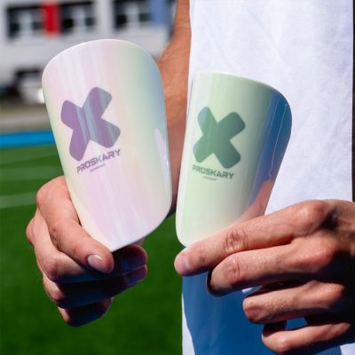 4. Proskary Diamond 13x9 Soccer Shin Guards