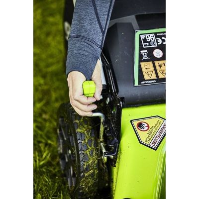 4. 60V 51cm Self-propelled Lawn Mower GREENWORKS GD60LM51SPK4 - Charger + 4Ah Battery Set - 2514307UB