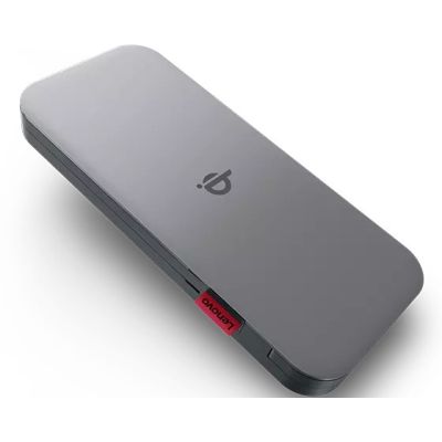 6. Lenovo Go 10,000 mAh Power Bank, G0A3LG1WWW, USB-C, Gray