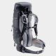 4. Deuter Aircontact Lite 40 + 10 black/graphite backpack