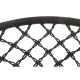 21. OPENWORK HAMMOCK HANGING CHAIR STORK'S NEST 80x60CM DARK GREY