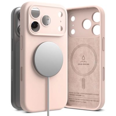 Ringke Silicone MagSafe Case for iPhone 18 Pro - Pink