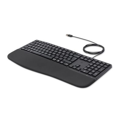2. HP 480 Comfort Wired Keyboard Black 8T6M1AA