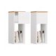 4. GALAX 20/1S BEDSTAND WHITE/ARTISAN