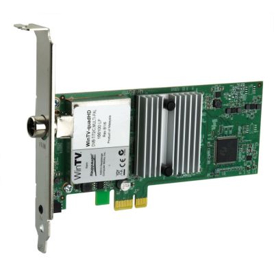 2. Hauppauge WinTV quadHD Internal DVB-C, DVB-T, DVB-T2 PCI Express