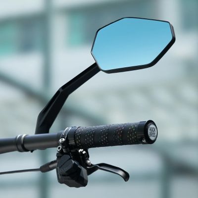 7. Rockbros F-253W Anti-Glare Carbon Fiber Arm Bicycle Mirror - Right