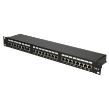Patch panel Extralink EX.9830 (1U; cat. 5e; 24xRJ-45)